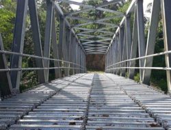 Jembatan Rangka Baja Senilai Rp 8 Miliar belum Bisa Digunakan, Kadis PUPR Pidie Angkat  Bicara