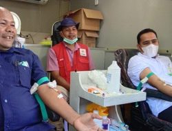 PMI Pijay Gelar Donor Darah Bersama BAS Meureudu dan Socolatte, Ini Jumlah Darah Yang Terkumpul