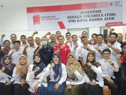 TSR PMI Kota Banda Aceh Rekrut 30 Anggota Baru