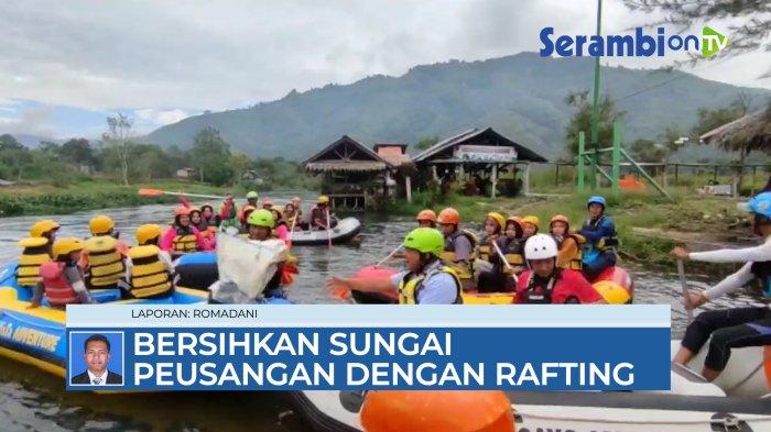 VIDEO Koperasi Wisata Alam Gayo Gandeng Bhayangkari & PWI Bersihkan Sungai Peusangan