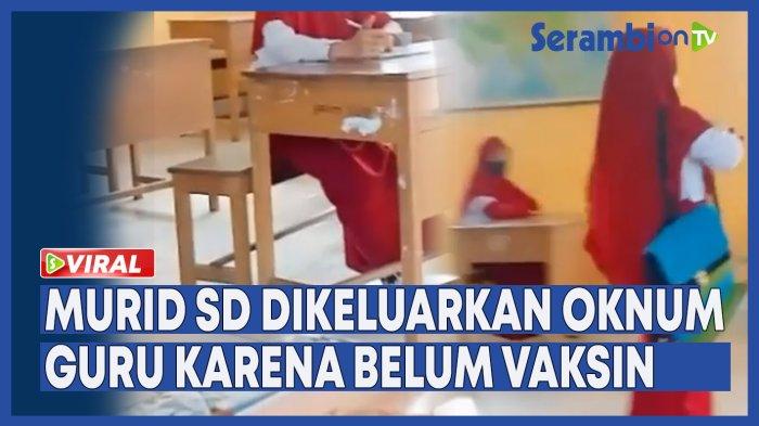 VIDEO - Murid SD Dikeluarkan dari Kelas karena belum Vaksin, tak Diizinkan Ikut Ujian