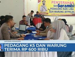 VIDEO Polres Aceh Tengah Targetkan 6.000 PKL Terima Bantuan Tunai