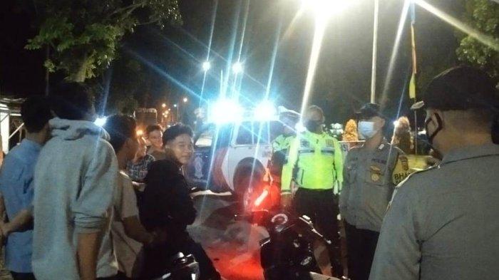 Antisipasi Balap Liar, Polisi Bubarkan Kerumunan Remaja di Jalur KTL Aceh Tamiang
