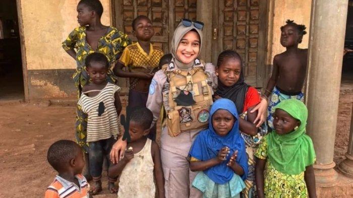 Briptu Maissy Deza Utami, Polwan Cantik Asal Aceh yang Jadi Pasukan Penjaga Perdamaian PBB di Afrika