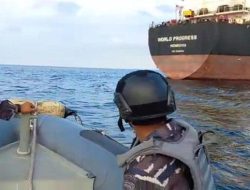 Diduga Bawa Muatan Palm Oil, TNI AL Amankan 2 Kapal Tanker di Selat Malaka dan Perairan Kalimantan