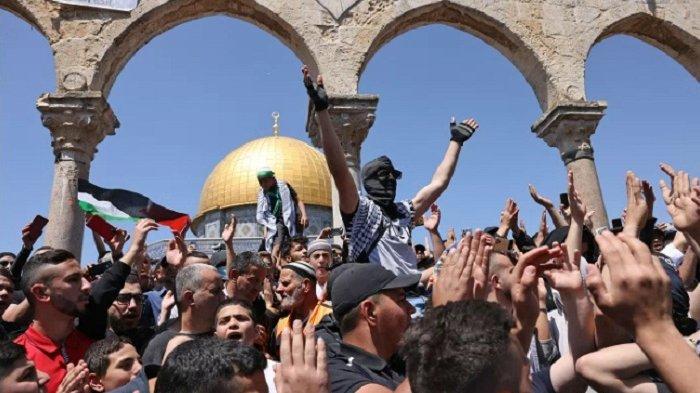 Dunia Kutuk Israel Serangan ke Al-Aqsa Lukai 152 Warga Palestina