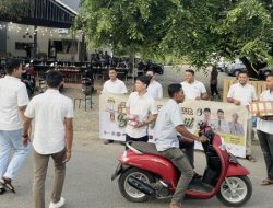 HIPMI Aceh Timur Bagi-bagi Takjil untuk Pengguna Jalan dan Buka Puasa Bersama