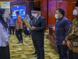 Hari Terakhir Zikir dan Doa Rutin, Sekda Kembali Ingatkan Pentingnya Masker