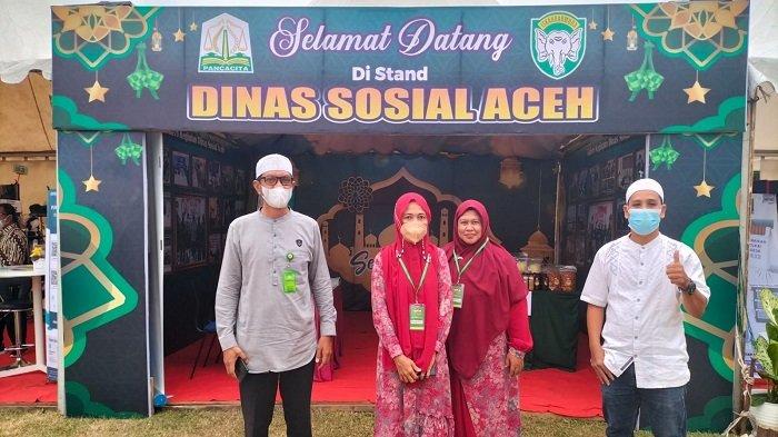 Meriahkan Semarak Ramadhan Kodam IM, Dinsos Aceh Pamerkan Karya Binaan UPTD