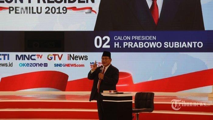 Pernah DIsebutkan Prabowo Soal