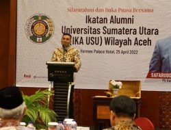 Plt Ketua DPRA Safaruddin Pimpin Ikatan Alumni USU Wilayah Aceh