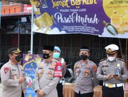 Polres Aceh Utara Jual Migor Kemasan Rp 13 Ribu/Kg di Pasar Murah, Jadi Agenda Rutin Setiap Jumat