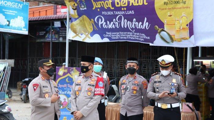 Polres Aceh Utara Jual Migor Kemasan Rp 13 Ribu/Kg di Pasar Murah, Jadi Agenda Rutin Setiap Jumat