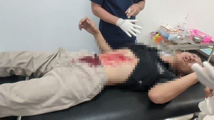 Seorang Pria di Medan Bersimbah Darah Ditikam Jambret, Perut Disayat Saat Korban Terjatuh