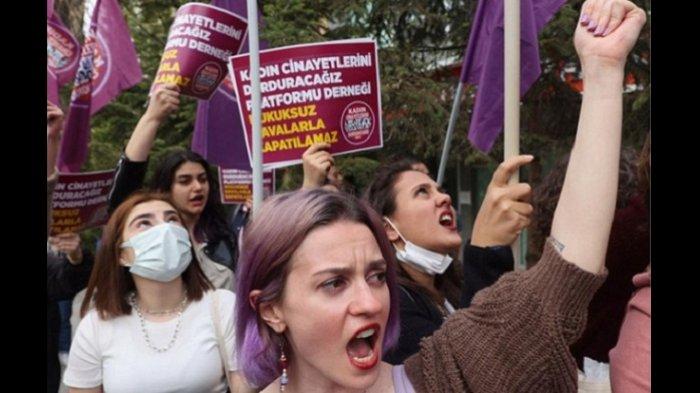 Turki Segera Tutup Kelompok Pejuang Hak Perempuan, Demonstrasi Pecah di Ankara dan Istanbul