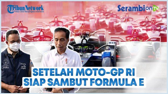 VIDEO Jokowi Tinjau Langsung Pembangunan Sirkuit Formula E