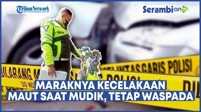 VIDEO Kecelakaan Maut di Sukabumi, Gara-gara Pemotor Coba Salip Mobil di Jalan Bergelombang