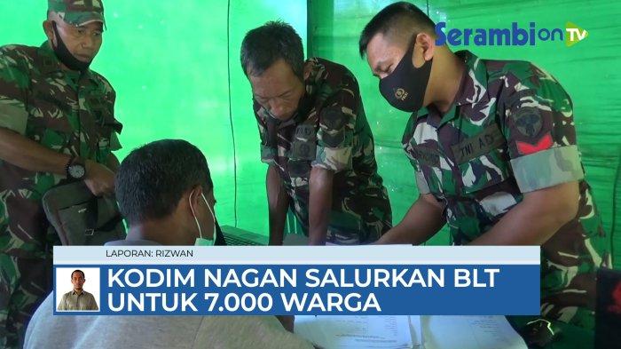 VIDEO Kodim Nagan Raya Salurkan Bantuan untuk 7.000 Warga Terdampak Pandemi