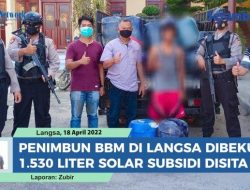 VIDEO Pelaku Penimbunan BBM di Langsa Ditangkap, Polisi Sita 1.530 Liter Solar Subsidi