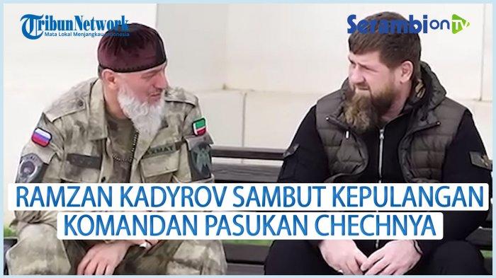 VIDEO - Ramzan Kadyrov Sambut Kepulangan 'Pahlawan' Komandan Chechnya Adam Delimkhanov
