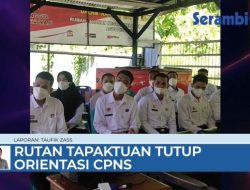 VIDEO Rutan Kelas IIB Tapaktuan Tutup Masa Orientasi CPNS Dengan Tes Urine