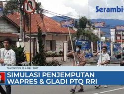 VIDEO Simulasi Penjemputan Wapres Saat Gladi Bersih Pembukaan PTQ RRI Nasional di Aceh Tengah