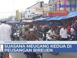 VIDEO Suasana Meugang Kedua di Peusangan Bireuen, Daging Capai Rp 175 Ribu per Kilogram