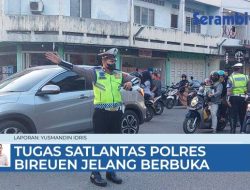 VIDEO Tugas Anggota Satlantas Polres Bireuen Menjelang Waktu Berbuka