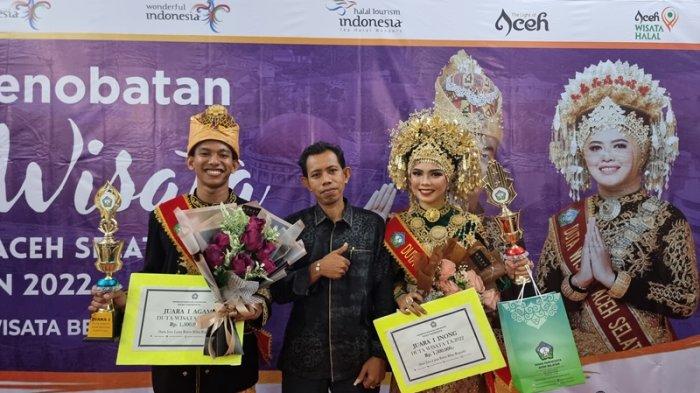 Bambang Lesmana dan Salsabila Terpilih Sebagai Agam-Inong Duta Wisata Aceh Selatan Tahun 2022