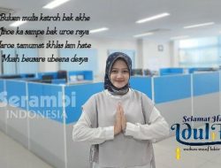 Besok Lebaran, Ini Ucapan Selamat Hari Raya Idul Fitri 1443 H dalam Bahasa Aceh dan Bahasa Indonesia