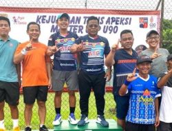 Aminullah/Budi Juara Turnamen Tenis Apeksi Master Cup di Lampung