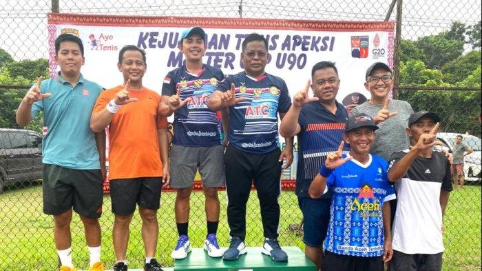 Butuh Waktu 70 Menit, Aminullah/Budi Juliansyah Raih Juara Tenis Apeksi Master Cup di Lampung
