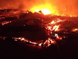 Cafe Alfa Atu Lintang dan Dua Rumah di Aceh Tengah Ludes Terbakar