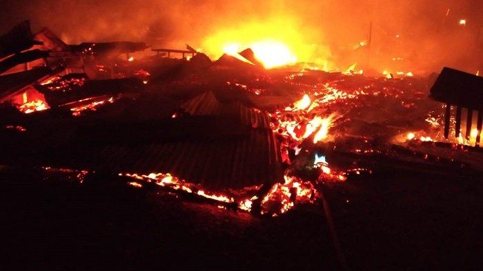 Cafe Alfa Atu Lintang dan Dua Rumah di Aceh Tengah Ludes Terbakar