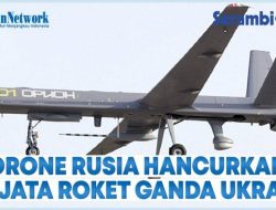 Drone Ukraina Bayraktar Buatan Turki Ledakkan Kapal Rusia di Laut Hitam