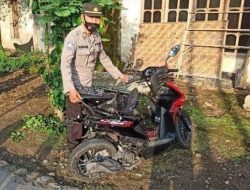 Emak-emak Tertabrak Kereta Api dan Terlempar hingga 3 Meter, Kondisi Korban Bikin Polisi Takjub