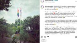 Kedubes Inggris di Jakarta Kibarkan Bendera Pelangi Sebagai Bentuk Dukungan Terhadap LGBT