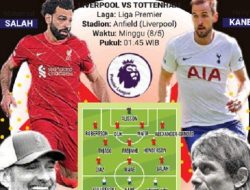 Liverpool Vs Tottenham, Misi Pecahkan Rekor Conte