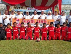 Nasir Djamil Buka Turnamen NJ Youth Soccer Festival di Stadion Langsa, Peserta Dapat Uang Transport