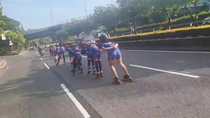 Pesepatu Roda Viral karena Meluncur di Jalan Protokol Rupanya Atlet Pelatnas, Porserosi Minta Maaf