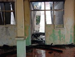 Tiga Ruang SMPN 2 Syamtalira Bayu Terbakar