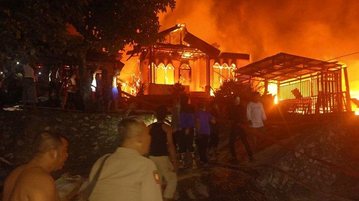 Tujuh Rumah Terbakar di Lawe Beringin Gayo, Aceh Tenggara, Ini Nama-nama Korbannya