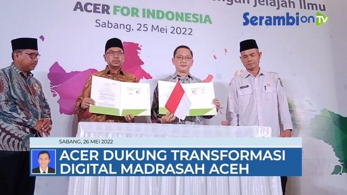 VIDEO Acer Dukung Transformasi Digital Madrasah di Aceh
