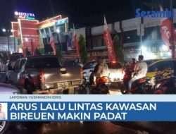 VIDEO Arus Lalu Lintas Kawasan Bireuen Makin Padat