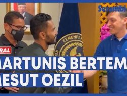 VIDEO Bertemu Mesut Oezil, Martunis Berharap Cristiano Ronaldo Bakal Segera Menyusul