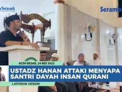 VIDEO Hanan Attaki Pompa Semangat Santri Insan Qurani: Kalau Lagi Down Ingat Orang Tua