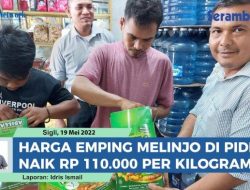 VIDEO Harga Kerupuk Emping Melinjo di Pidie Naik Mencapai Rp110.000 Per Kilogram