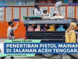 VIDEO Kapolres Aceh Tenggara Perintahkan Kapolsek Tertibkan Pistol Mainan Anak-anak