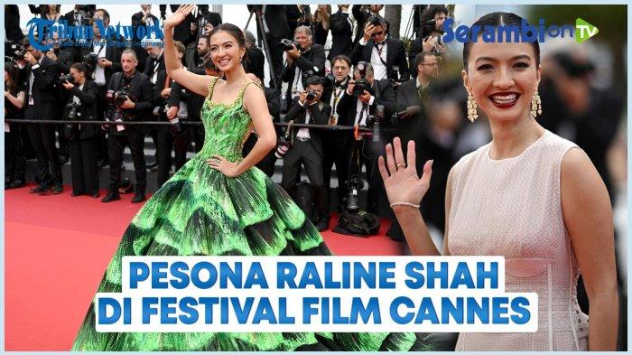 VIDEO Raline Shah Hadiri Festival Film Cannes di Perancis