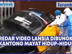 VIDEO Viral Pasien Ditemukan Masih Hidup dalam Kantong Mayat, Picu Kemarahan Warga